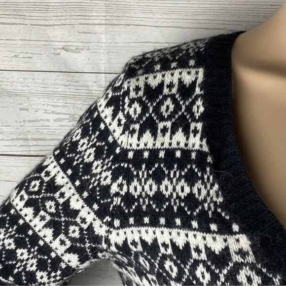 Talbots Cardigan Sweater 💕 Wool Blend Cashmere - Picture 3 of 12